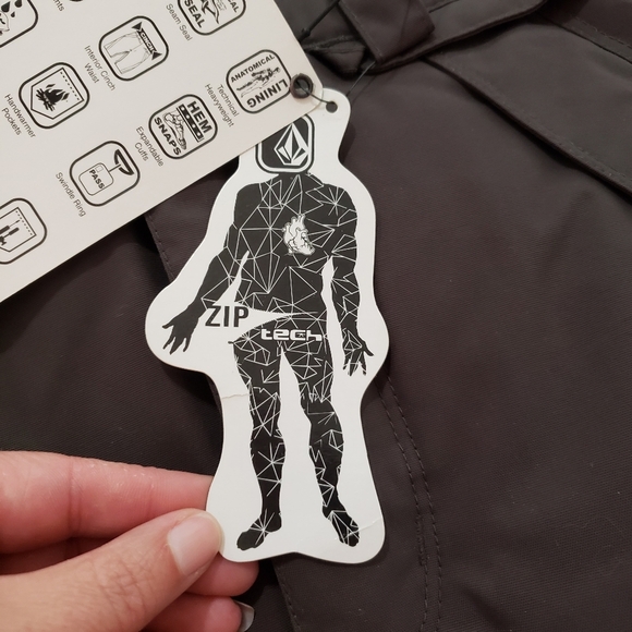 Volcom size Medium NWT Snow Pants - Picture 10 of 14